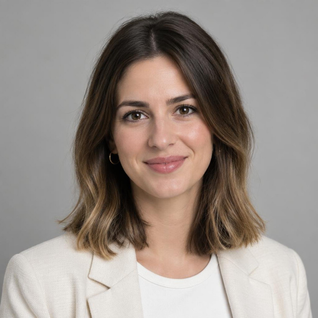 Portrait of a Croatian female video producer