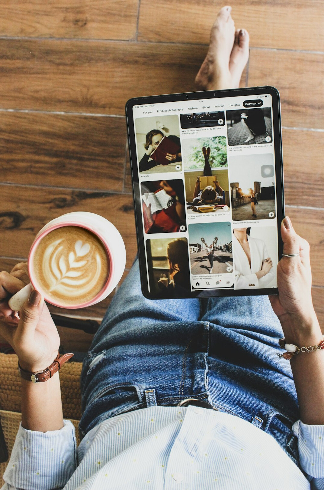 blogger sharing personal story